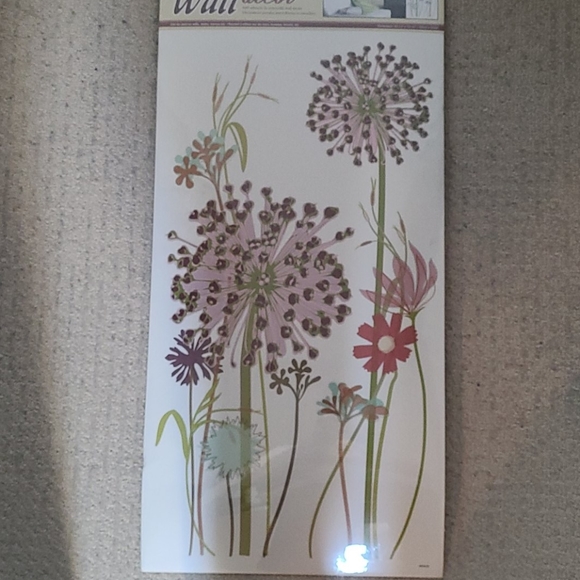 Flower self-adhesive wall decals - Picture 5 of 8